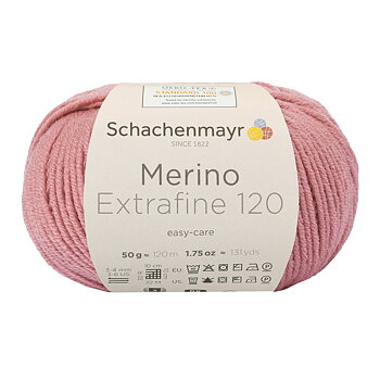 Merino Extrafine 120 - gammelrosa 129