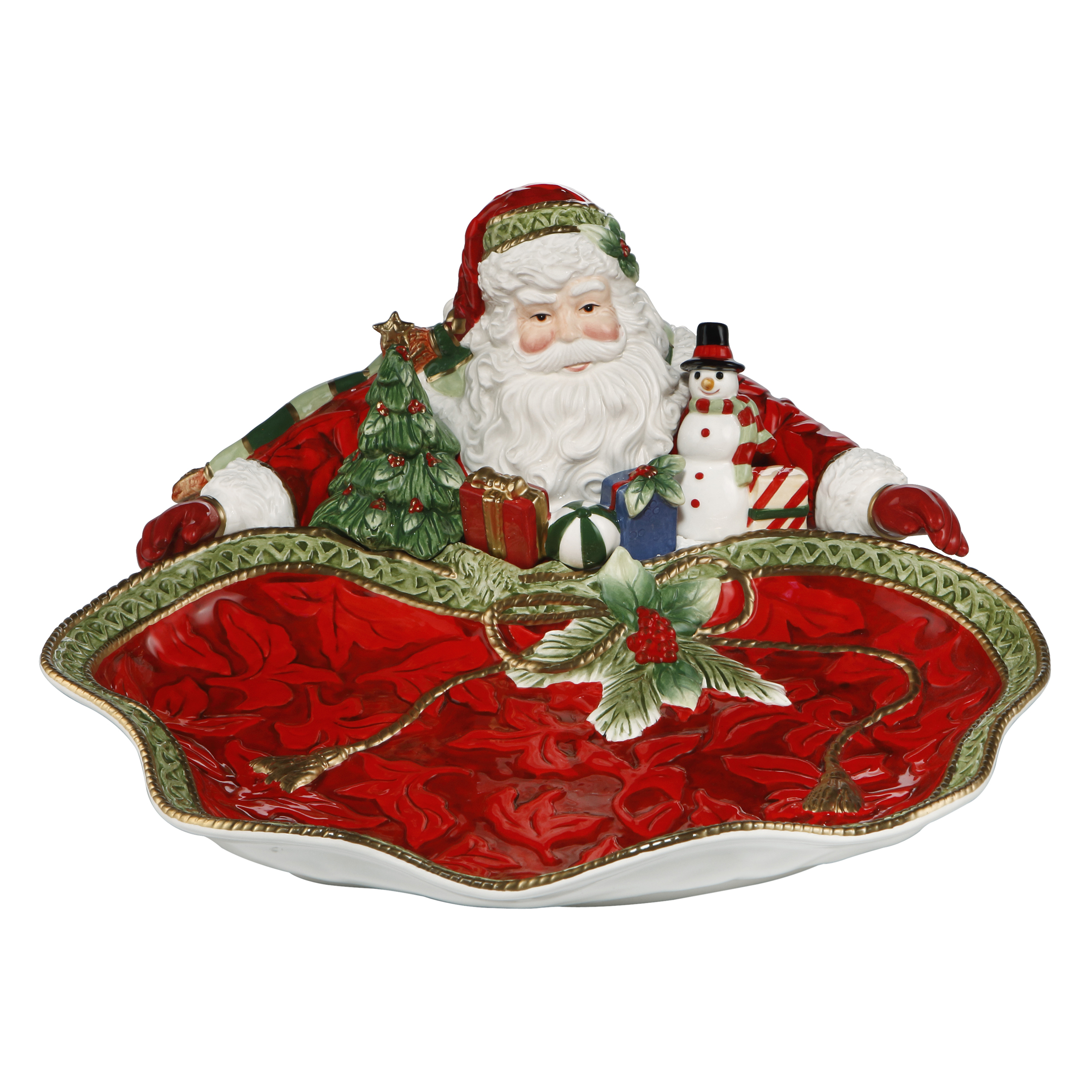 Goebel / Fitz and Floyd - Tomteskål - Santa Presents
