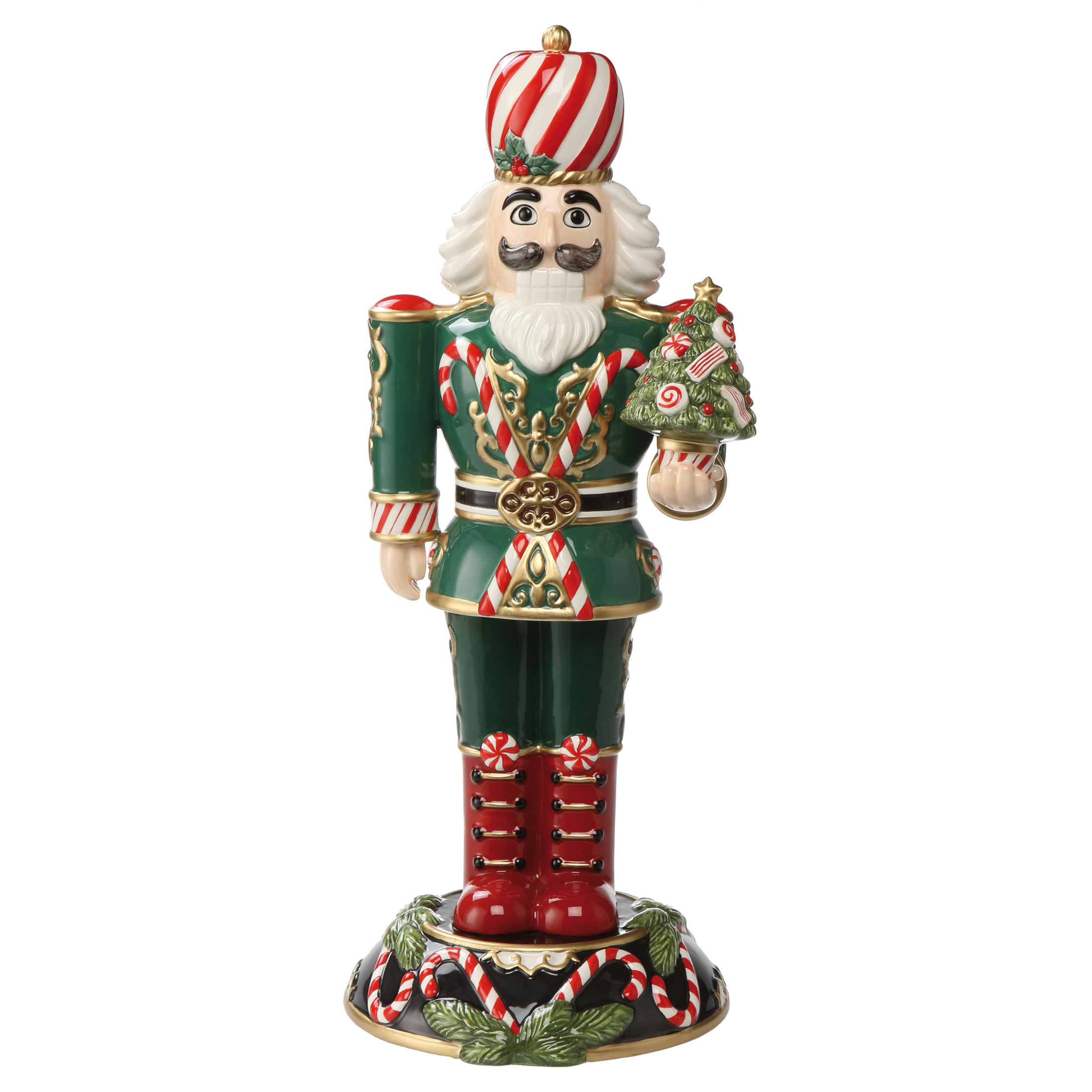 Goebel / Fitz and Floyd - Nötknäppare - Nutcracker with Tree 