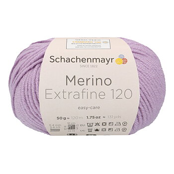 Merino Extrafine 120 - ljuslila 145