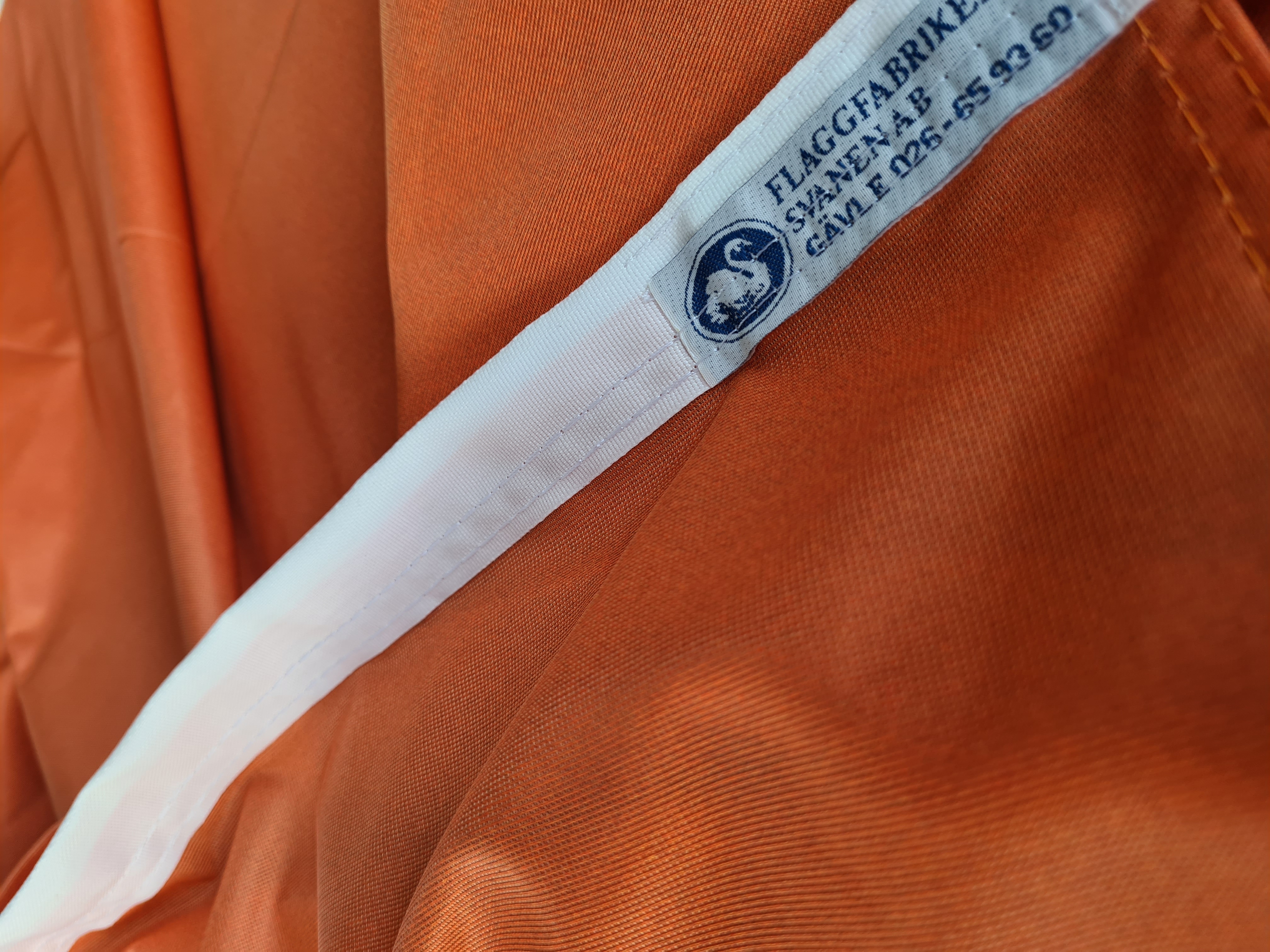 Orange day flag