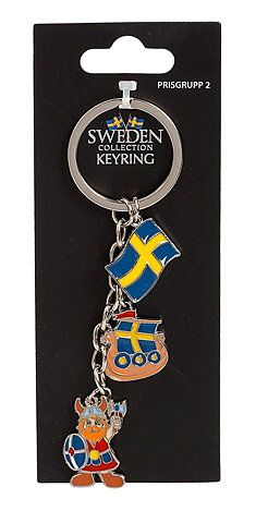 KEYRING SWEDEN viking och skepp