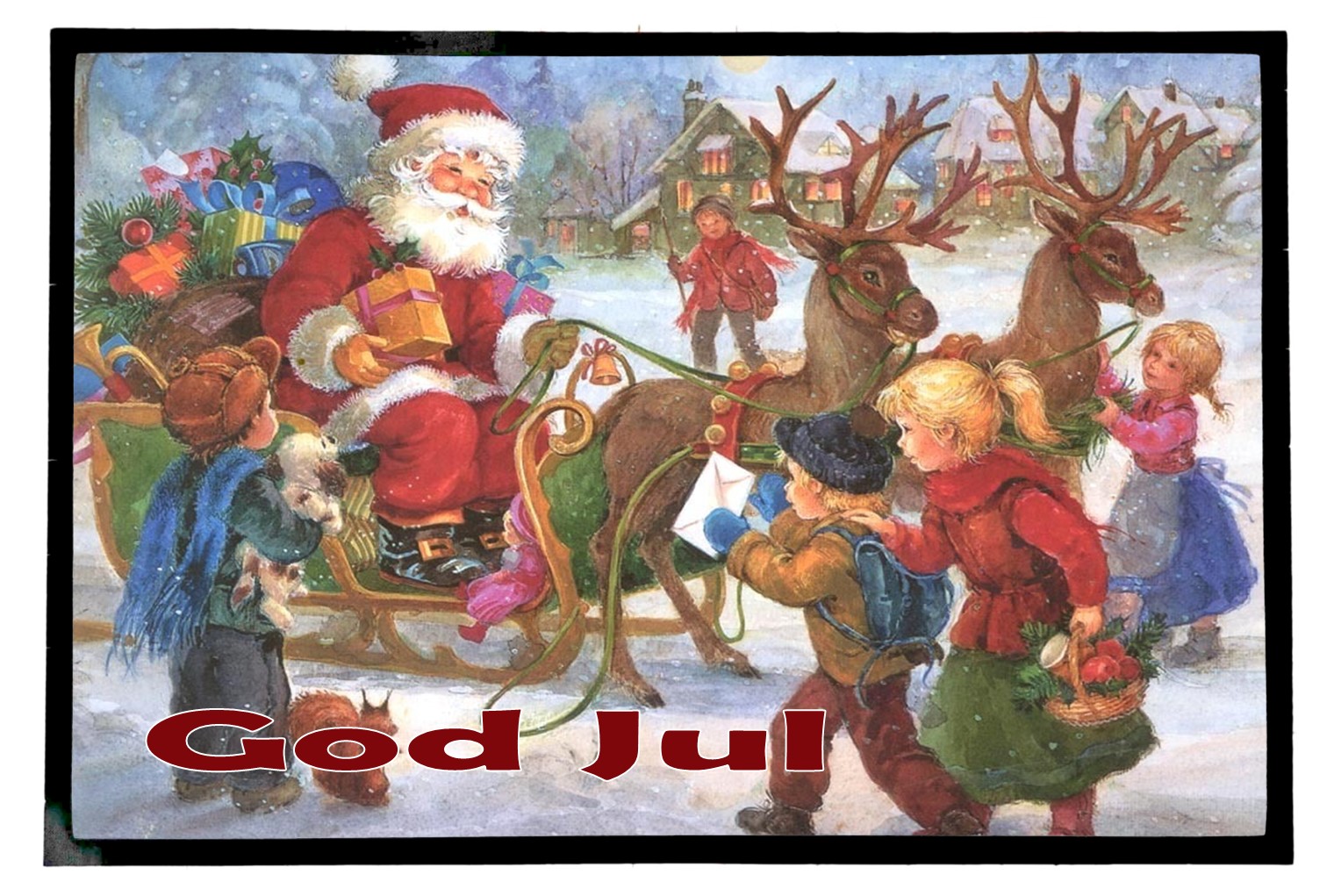 Dørmatte Jul 2