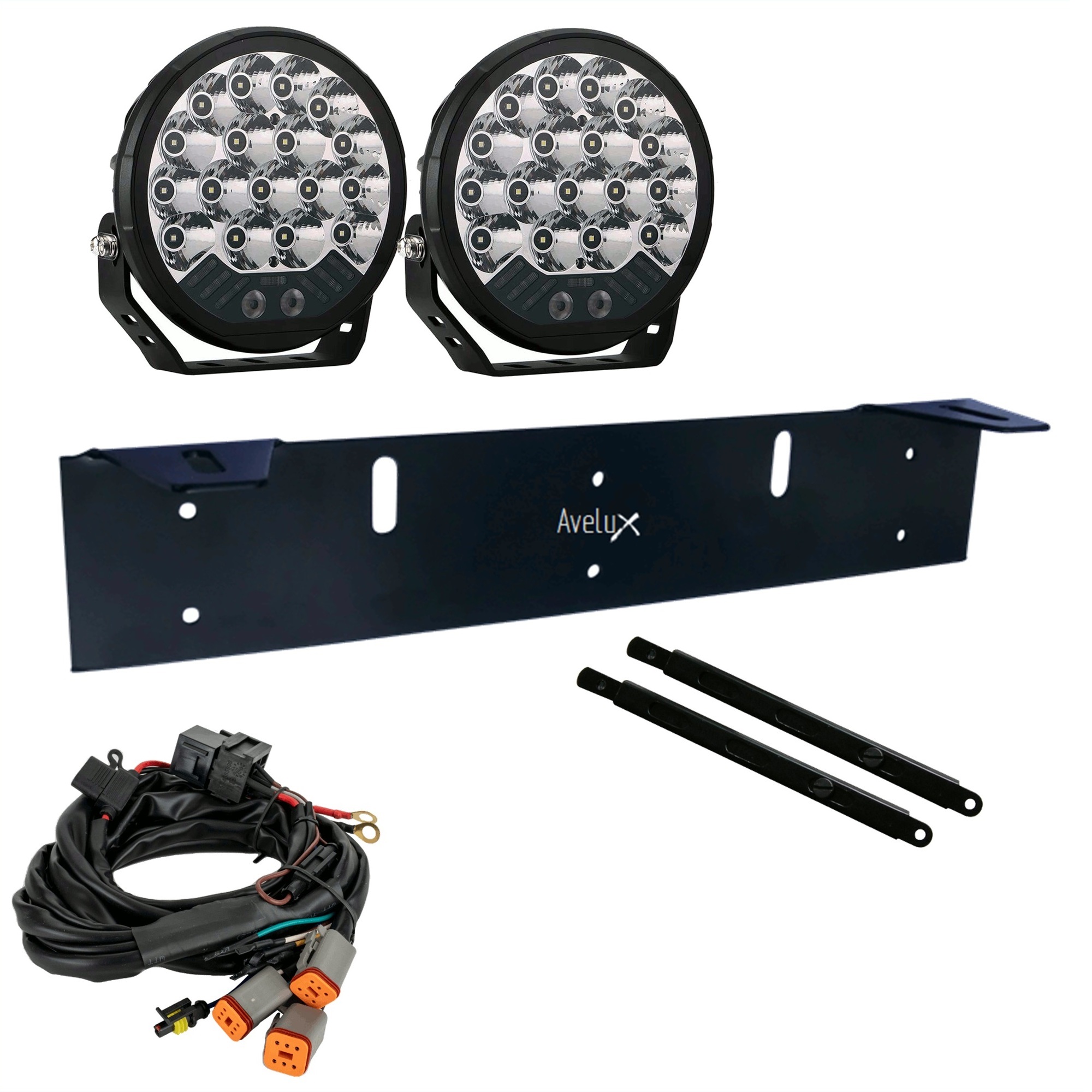 V-Sight Roadking R65 LED Extraljus 9 E-godkänd | 2-pack