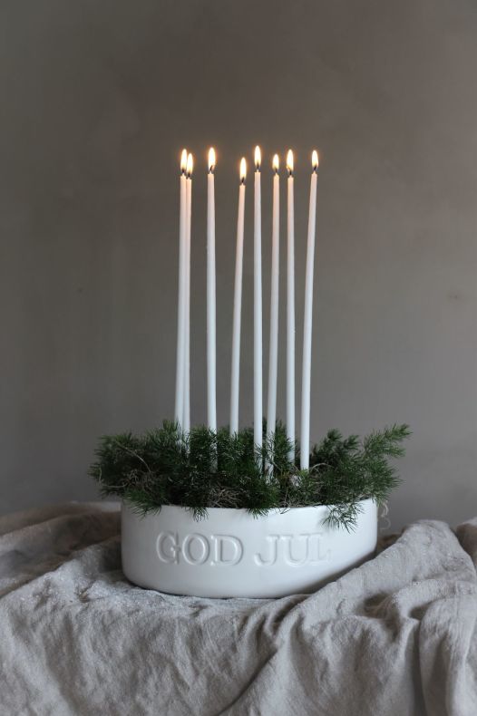 Kruka / skål GOD JUL - Majas Cottage