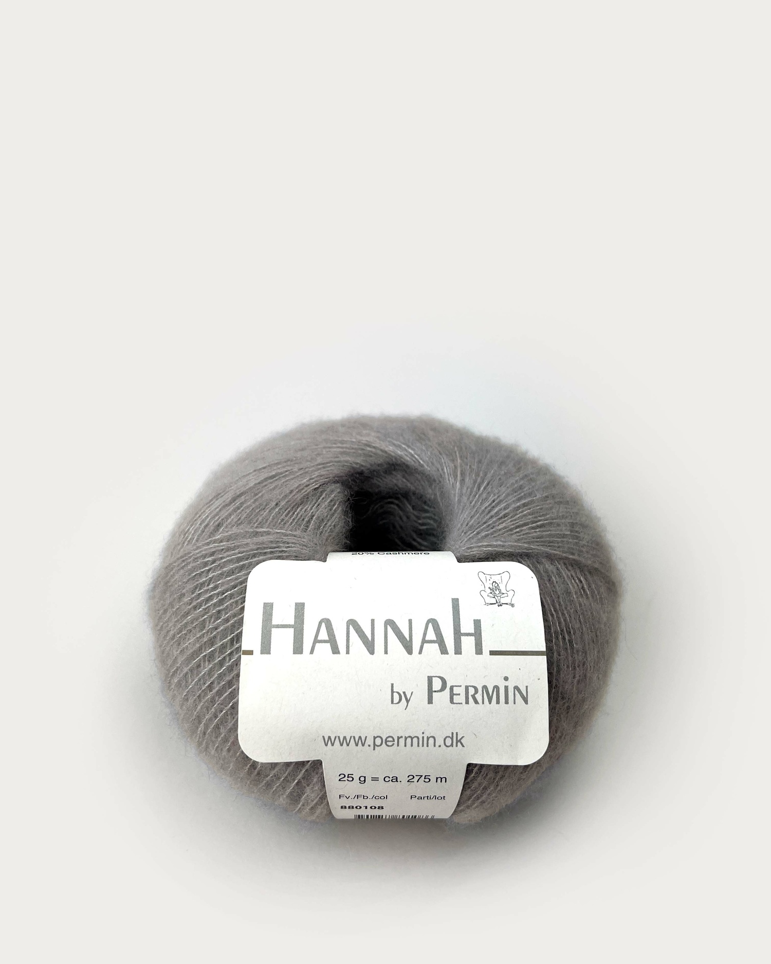 Hannah by Permin - Ljusgrå 08