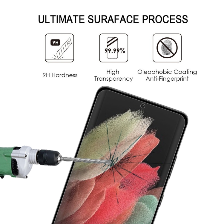Samsung Galaxy S22 Ultra - Härdat Skyddsglas - 8
