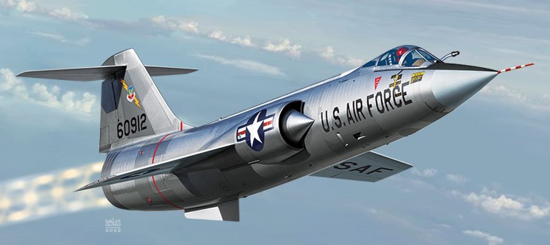 USAF F-104C Starfighter Vietnam War 1/72