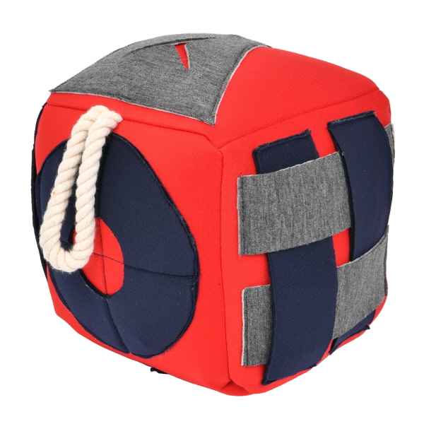 Puppia Aktivitetskub Roller 14x14x14cm Röd  - 5