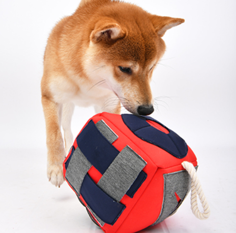 Puppia Aktivitetskub Roller 14x14x14cm Marinblå - 6