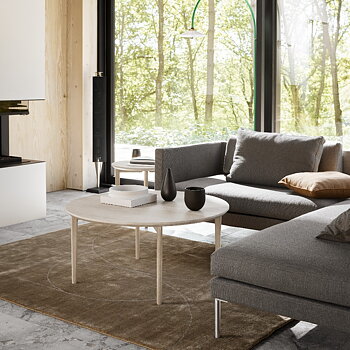 SM243 Coffee table wooden legs - Skovby Furniture