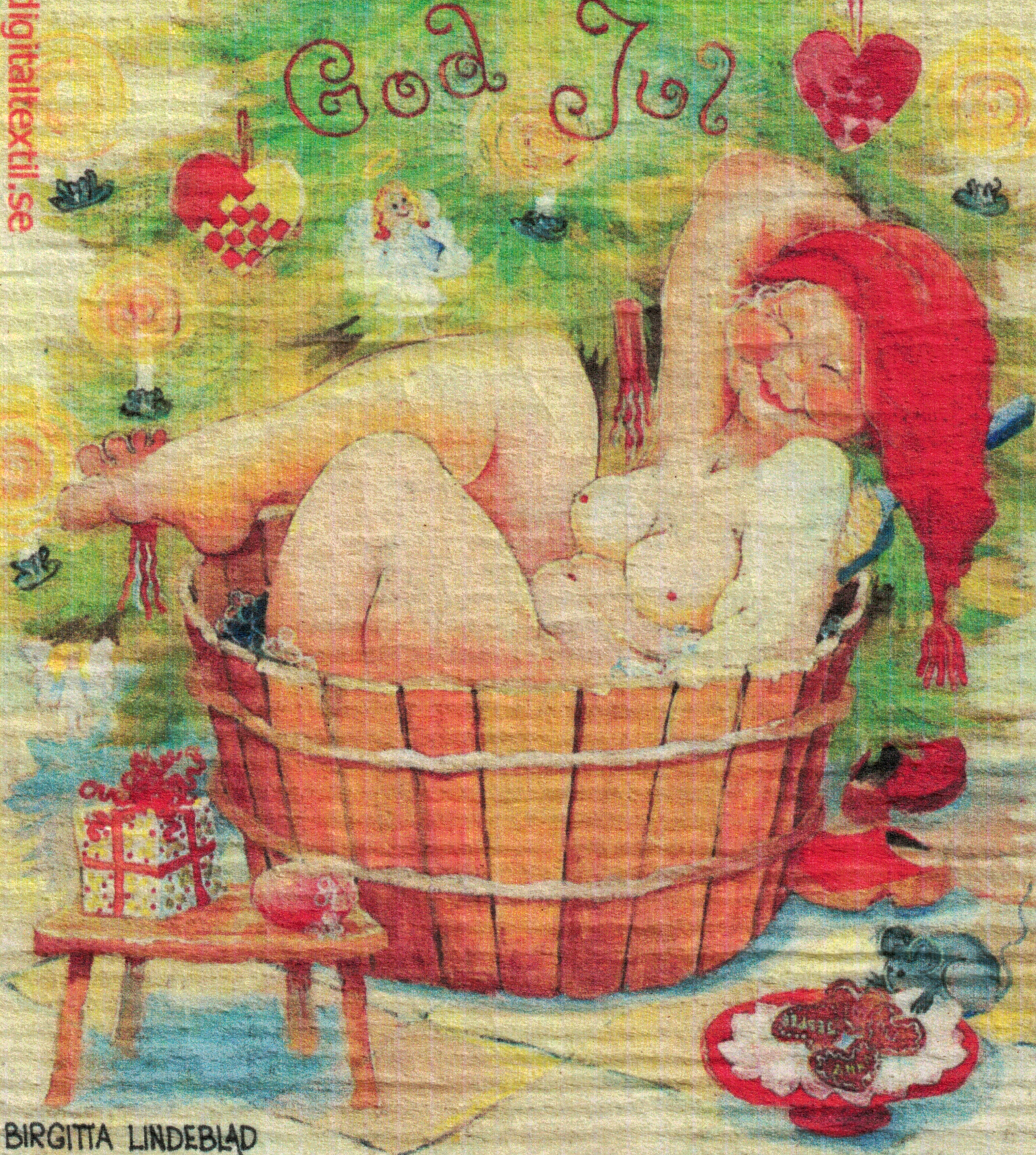Birgitta Lindeblad Disktrasa - Julbadet
