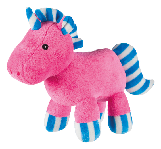 Trixie Enhörning Plysch Rosa 28cm