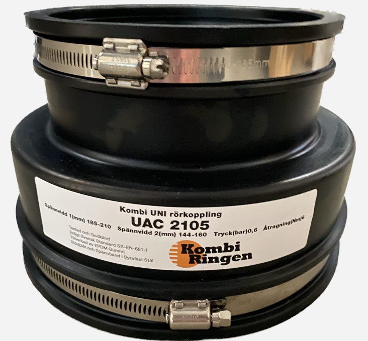 UNI UAC 2105 185-210X144-160mm