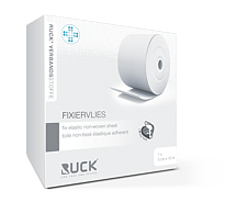 RUCK® FÖRBANDSMATERIAL Fixeringstejp vit, 2,5 cm x 10  m, 1 rulle