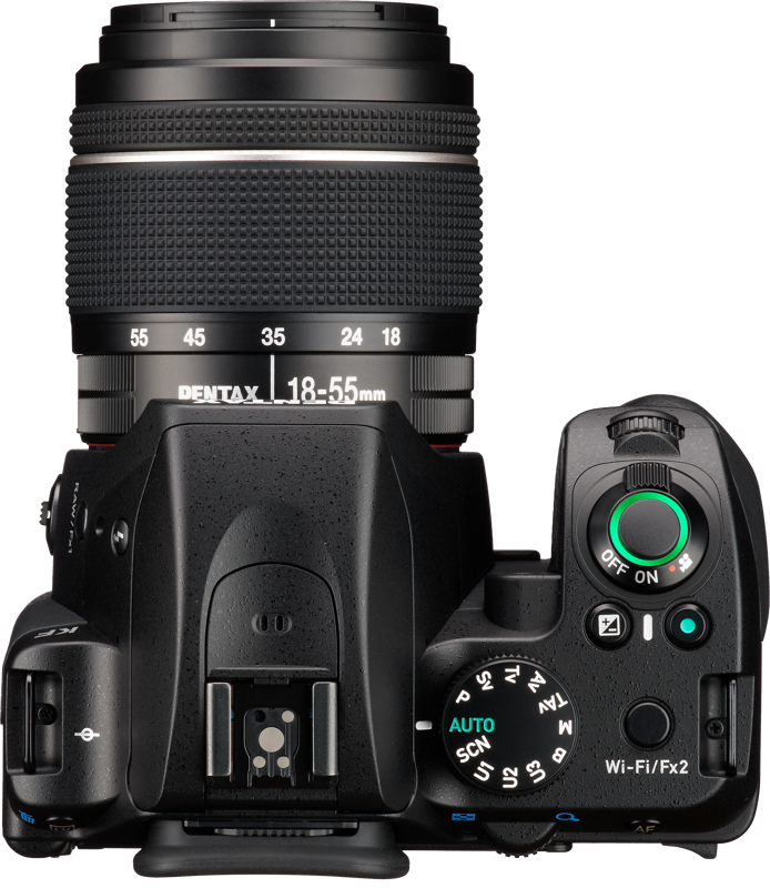 Ricoh/Pentax  KF Black + 18-55 WR - 4