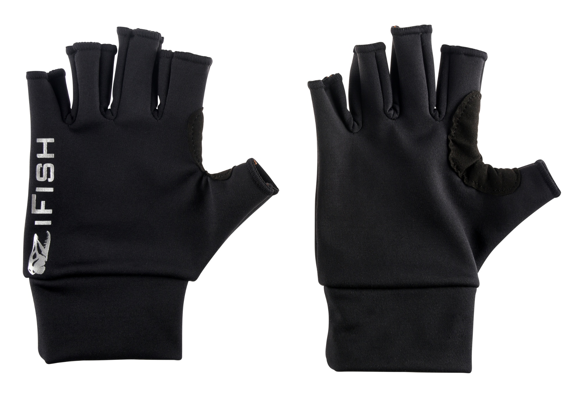 Thin gloves from Ifish with cut-off fingertips for maximum feel when fishing