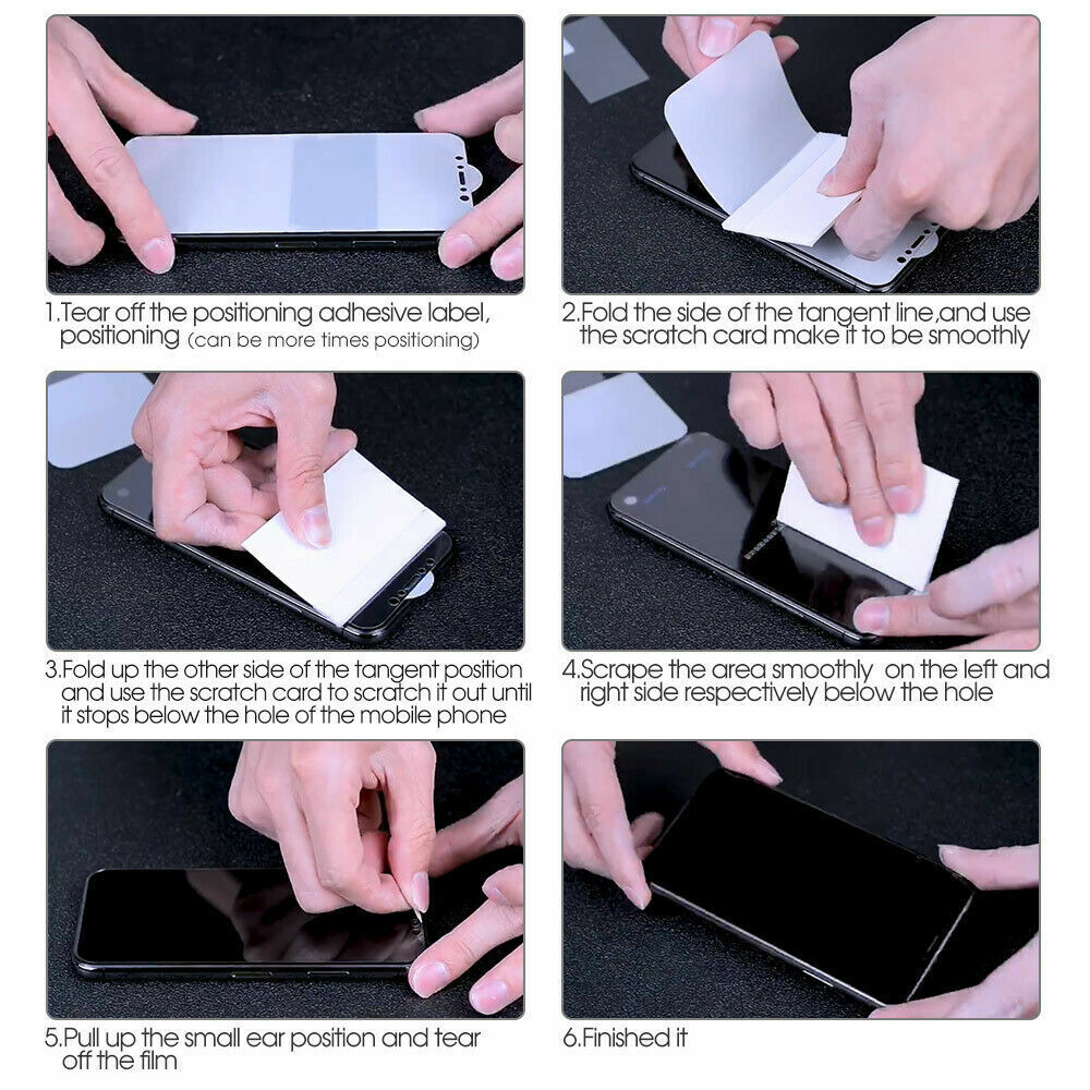 Xiaomi Mi 11 / Xiaomi Mi 11 Pro / Xiaomi Mi 11 Ultra - Mjuk Skyddsfilm - 4