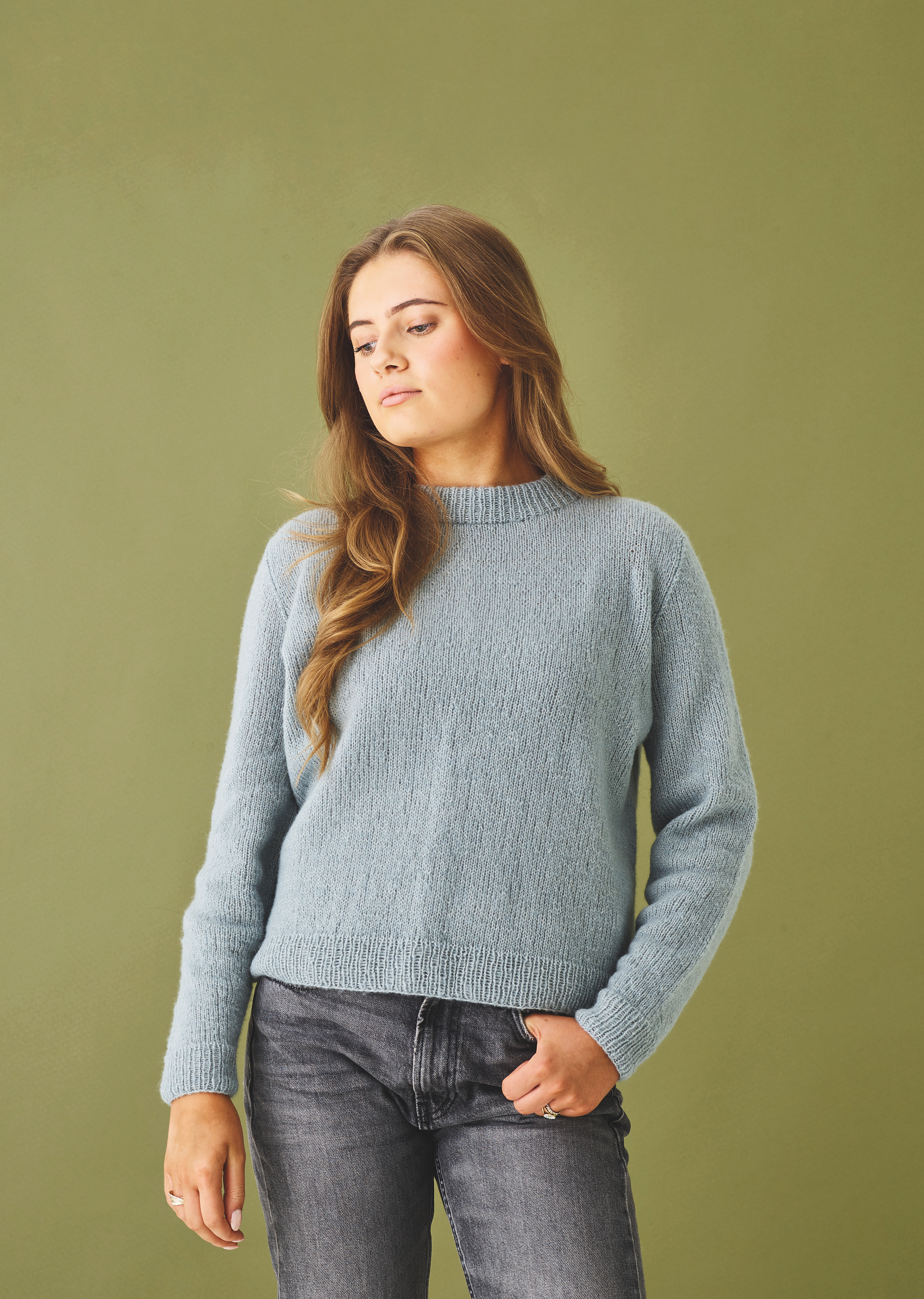 Jumper med isatt ärm - Hannah 890106