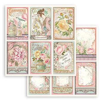 Stamperia - Rose Parfume - Cards