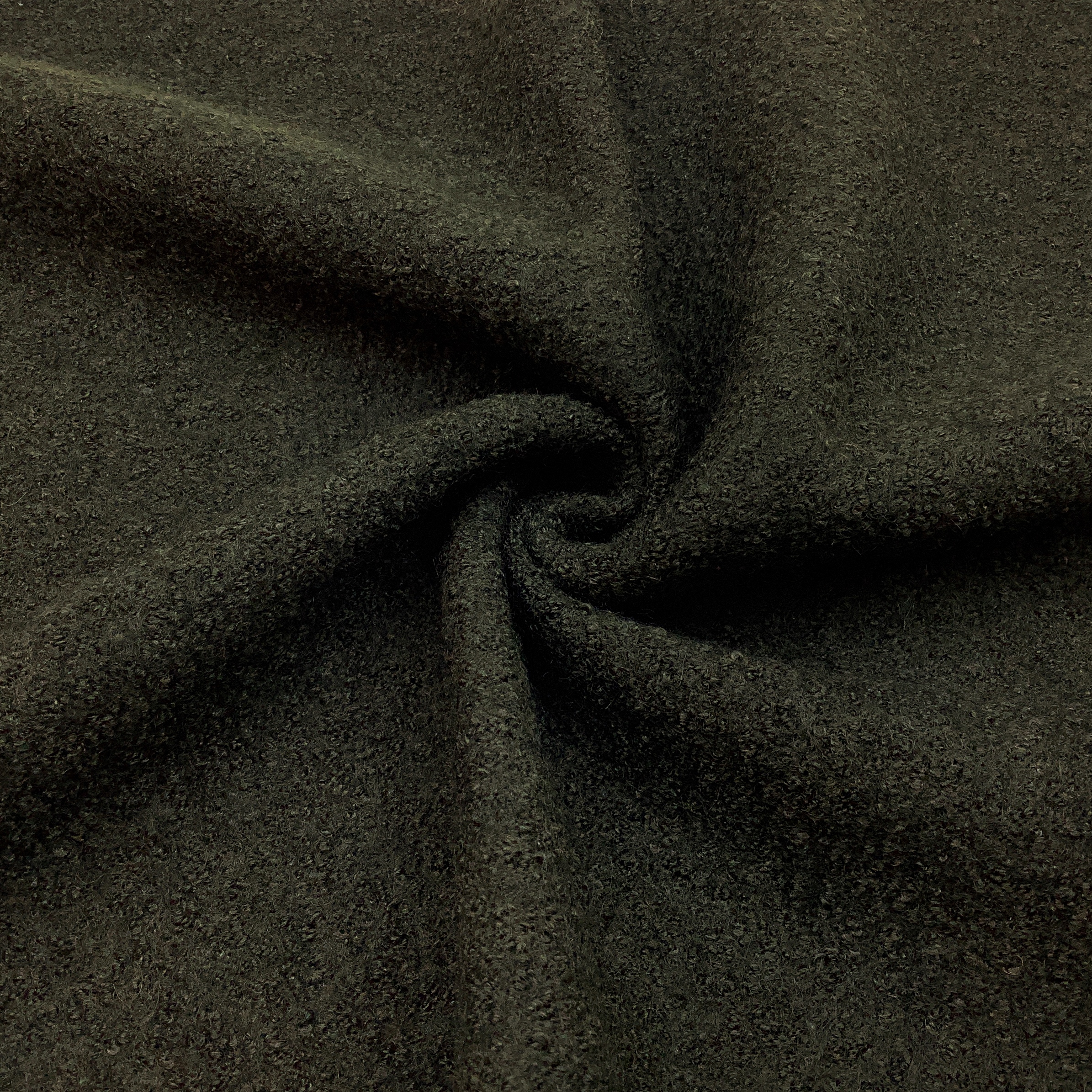 Wool bouclé olive HE179