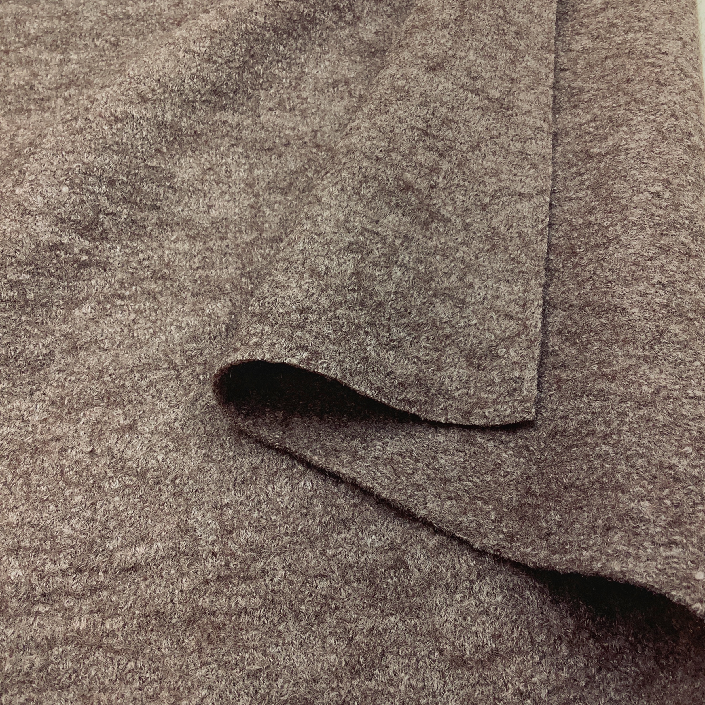 Ullbouclé taupe HE179
