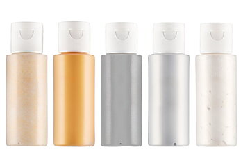 Kapel Acrylic paint 5 pcs Metallic- and glitterpaint