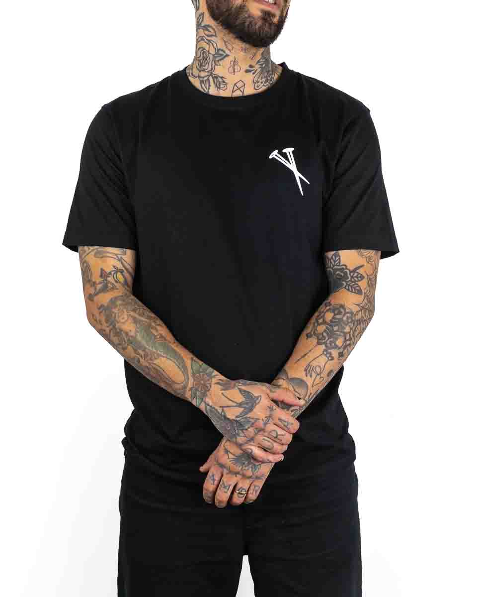 Jernhest - Vino T-shirt Black - 2