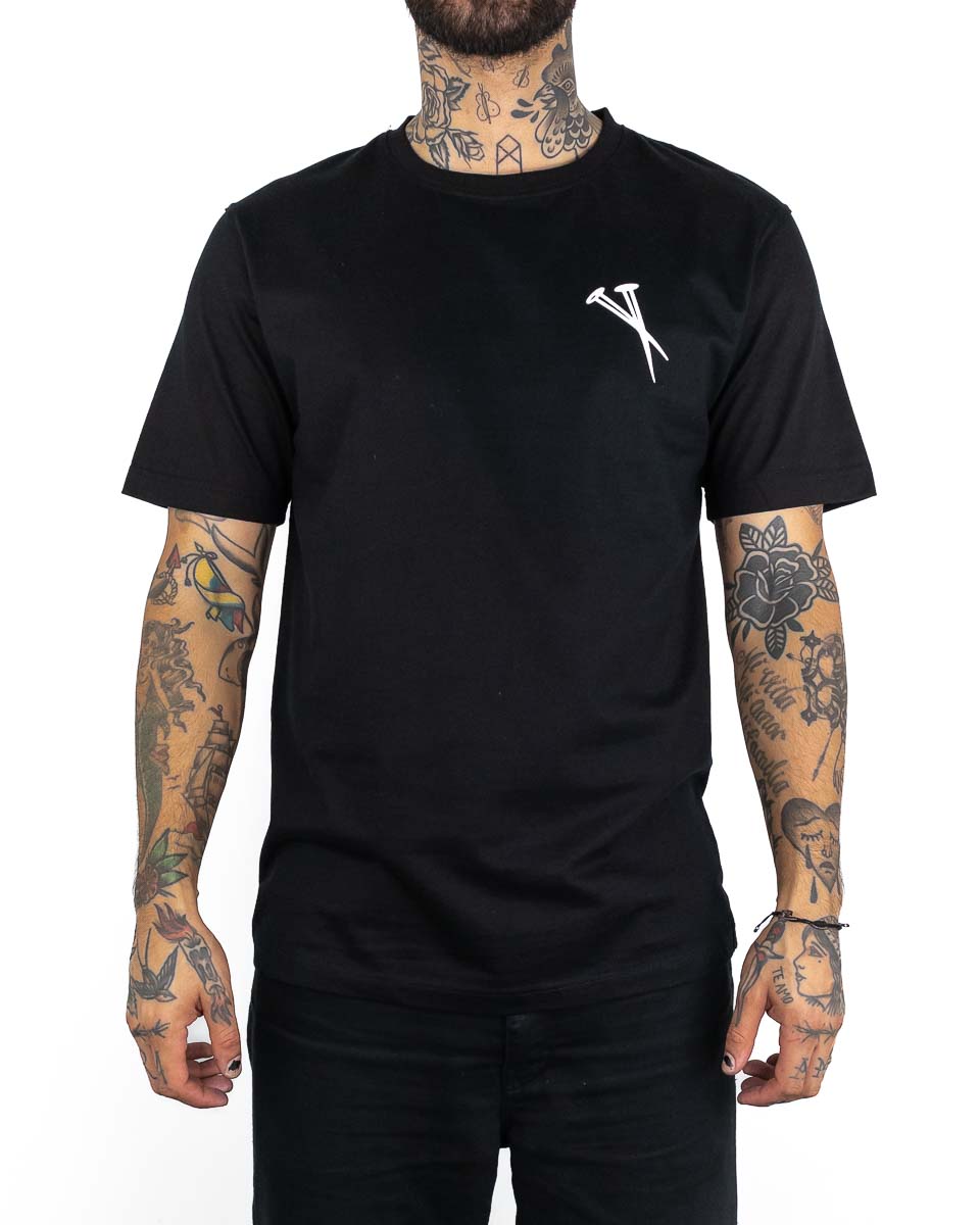 Jernhest - Vino T-shirt Black - 3