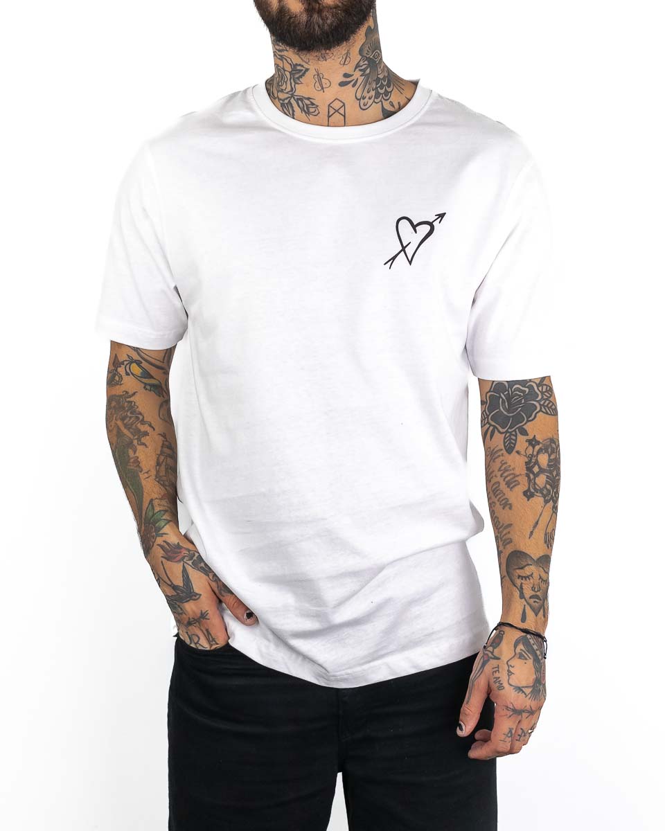 Jernhest - T-shirt Vit - So Sorry - 3