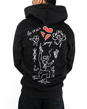 Jernhest - So Sorry Zip Hood Black