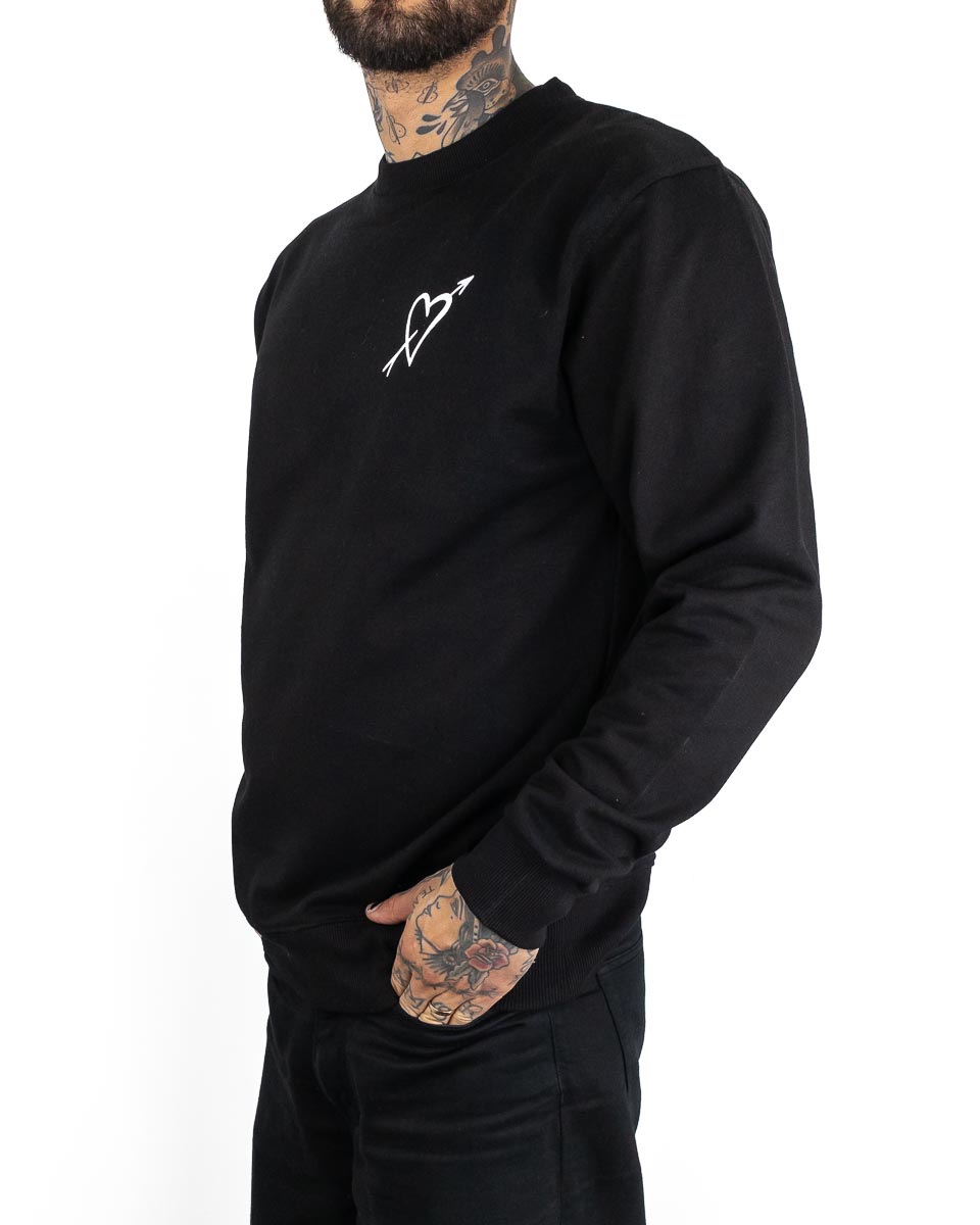Jernhest - So Sorry Sweatshirt Black - 4