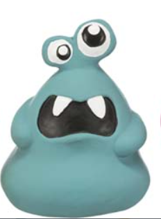 Trixie Latex Monster Blå