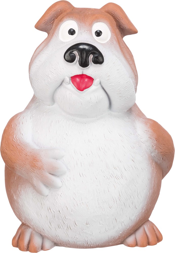 Trixie Hundleksak Latex Hund 14cm Flerfärgad