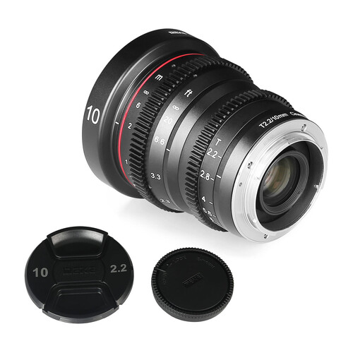 Meike 10mm T2.2 Cinema Lens MFT Mount - 3