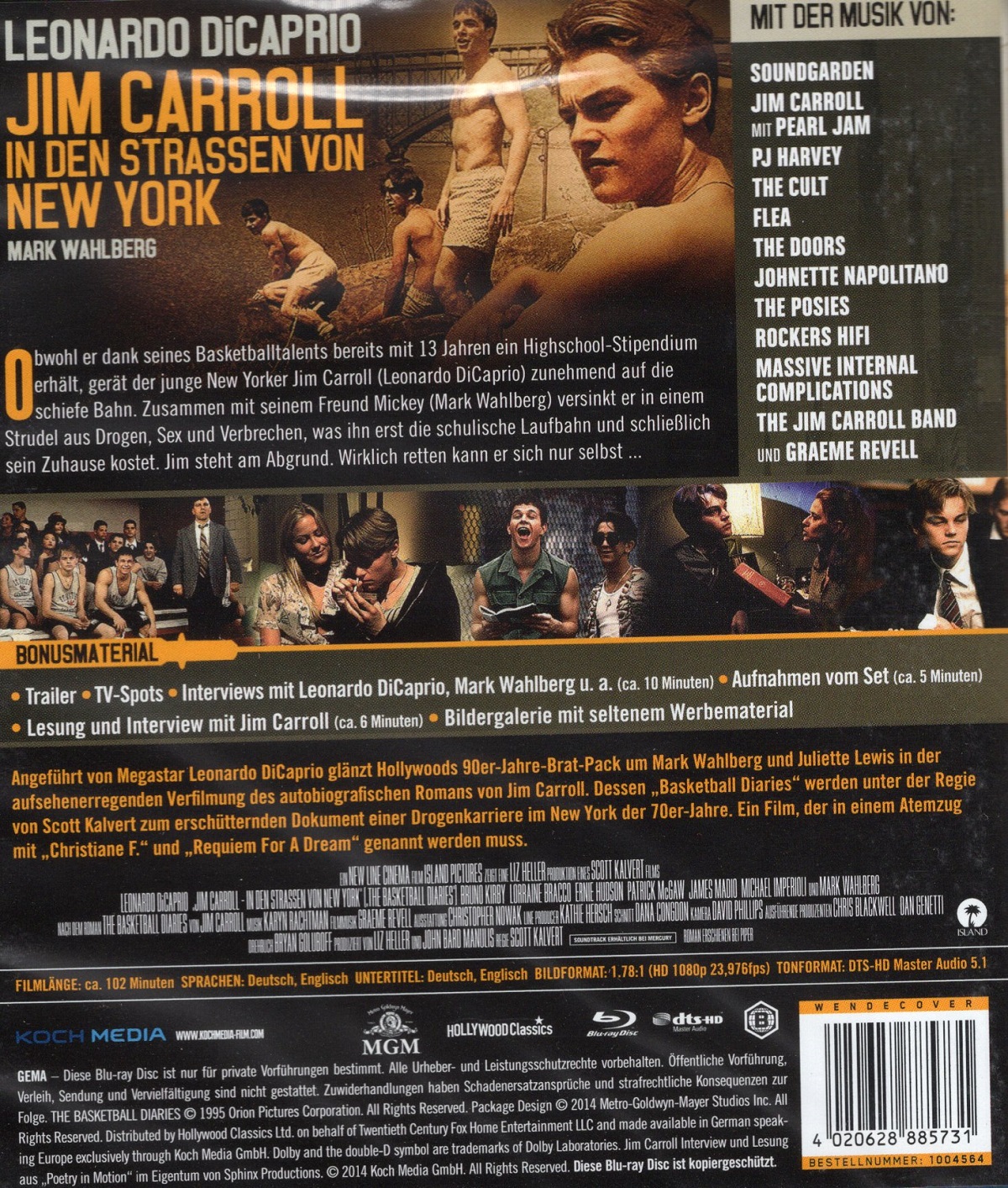 Basketball Diaries (ej svensk text) (Bluray) Kvarnvideo.se