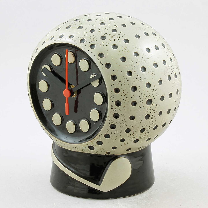 ブリト・ルイス・サンデル　ゴルフボールの時計 22cm  1973年