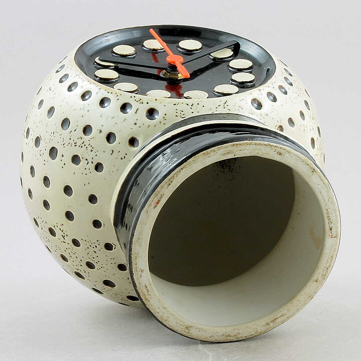 Britt-Louise Sundell (1973) Joyous Golf Ball Clock 22 cm