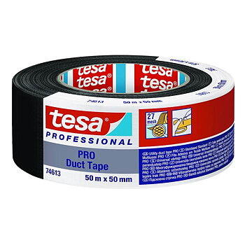 Vävtejp Tesa 50mmx50m svart