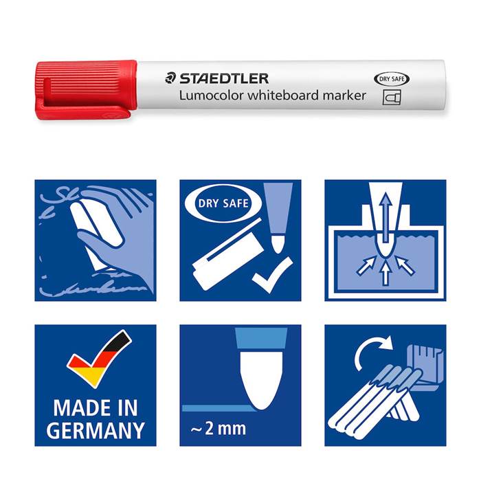 WB-penna Staedtler rund 6/fp - 5