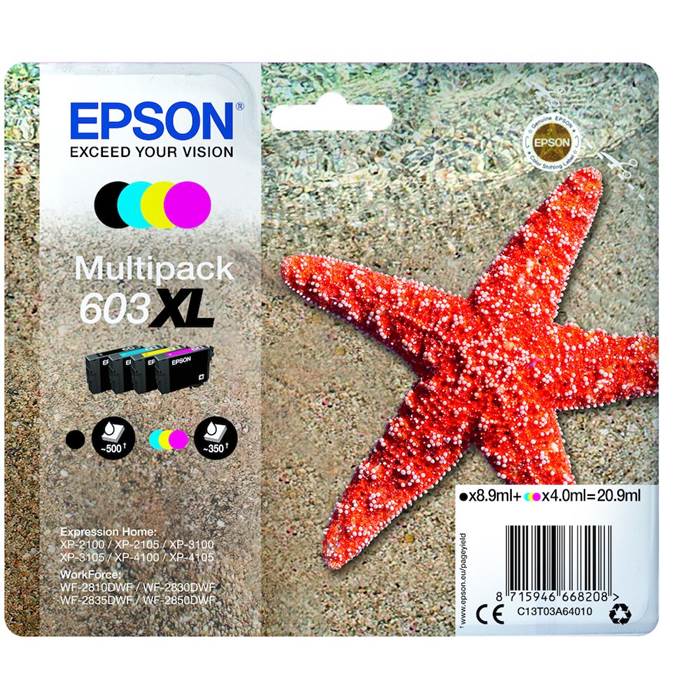 Bläck Epson 603XL CMYK 4/fp