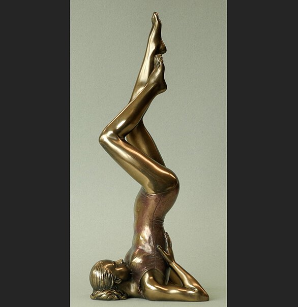 Yoga figurine: Salamba Sarvangasana 22 cm