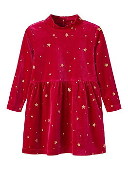 Name it Veloursydd Kläning, Röd Storlek 110
