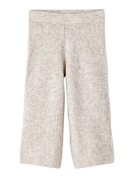 Name it Stickad Byxa, Beige Storlek 104