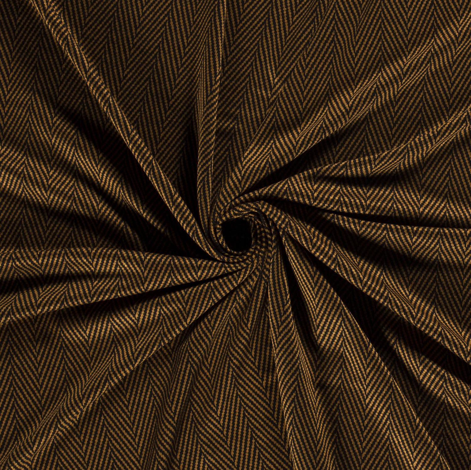 JACQUARD - HERRINGBONE MUSTARD - 2