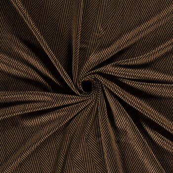 JACQUARD - HERRINGBONE MUSTARD