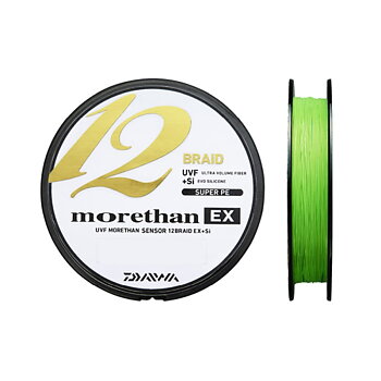 Daiwa Morethan 12 Braid 135m Lime Green
