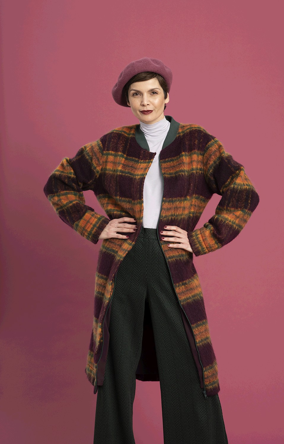 JACQUARD - HERRINGBONE KHAKI - 5