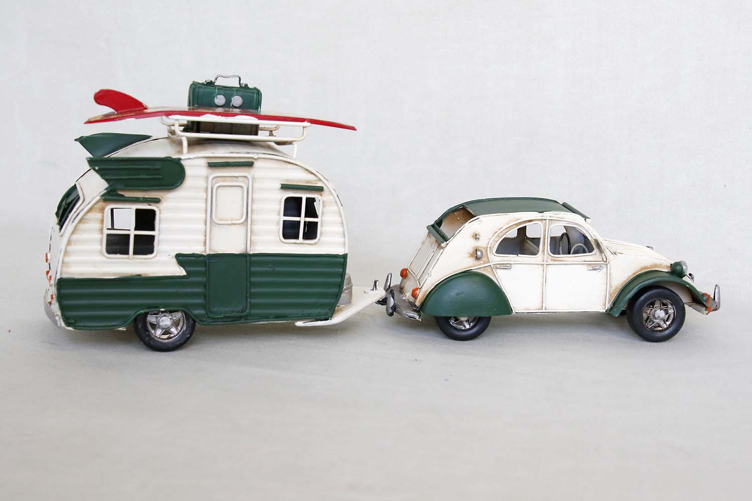 2CV och Husvagn - Surfers Ride 41x15x10 cm - 2
