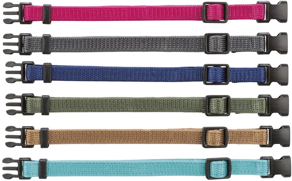 Trixie Junior Valphalsband 6-Pack Small - Medium 10 mm x 17-25cm Färgmix 2
